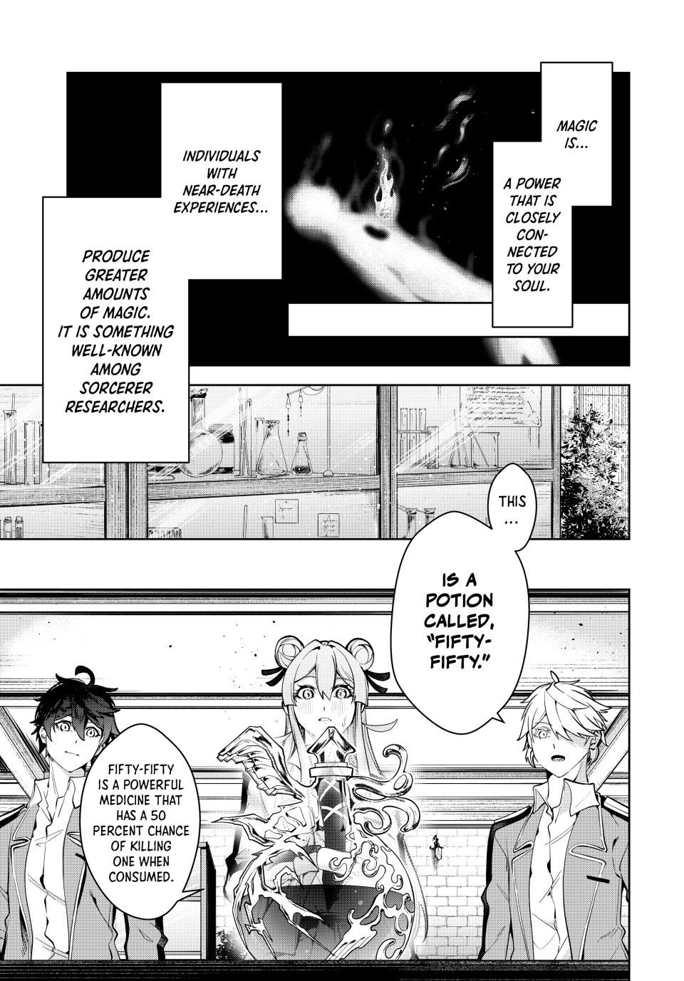 Master of the Magic Guild ~ Reborn and Starting Over Now for the Second Time at the Academy Chapter 18 page 9 - Chapter 18: Resolve