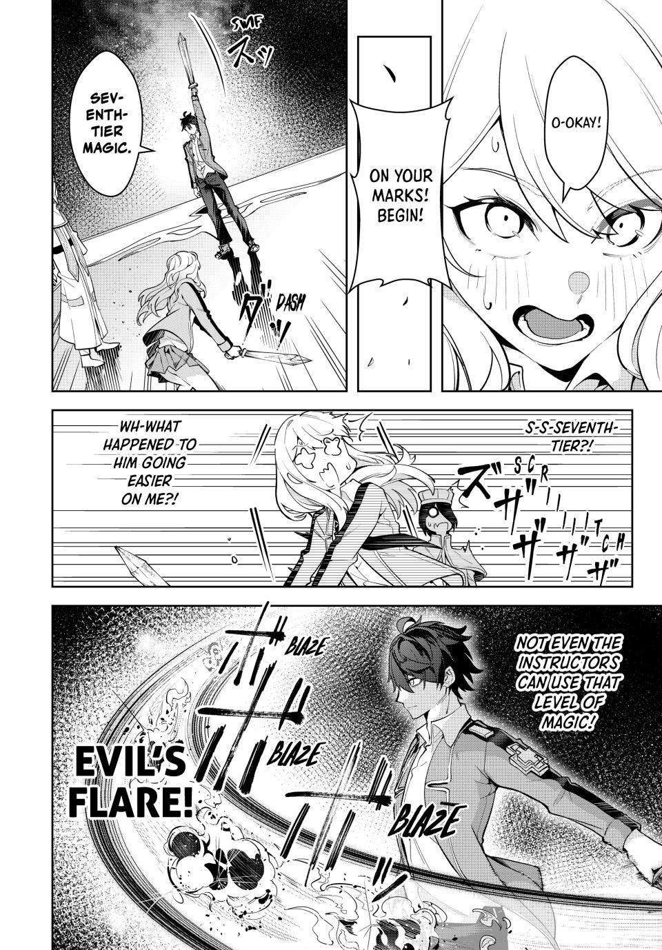 Master of the Magic Guild ~ Reborn and Starting Over Now for the Second Time at the Academy Chapter 19 page 10 - Chapter 19: Try and Challenge Me