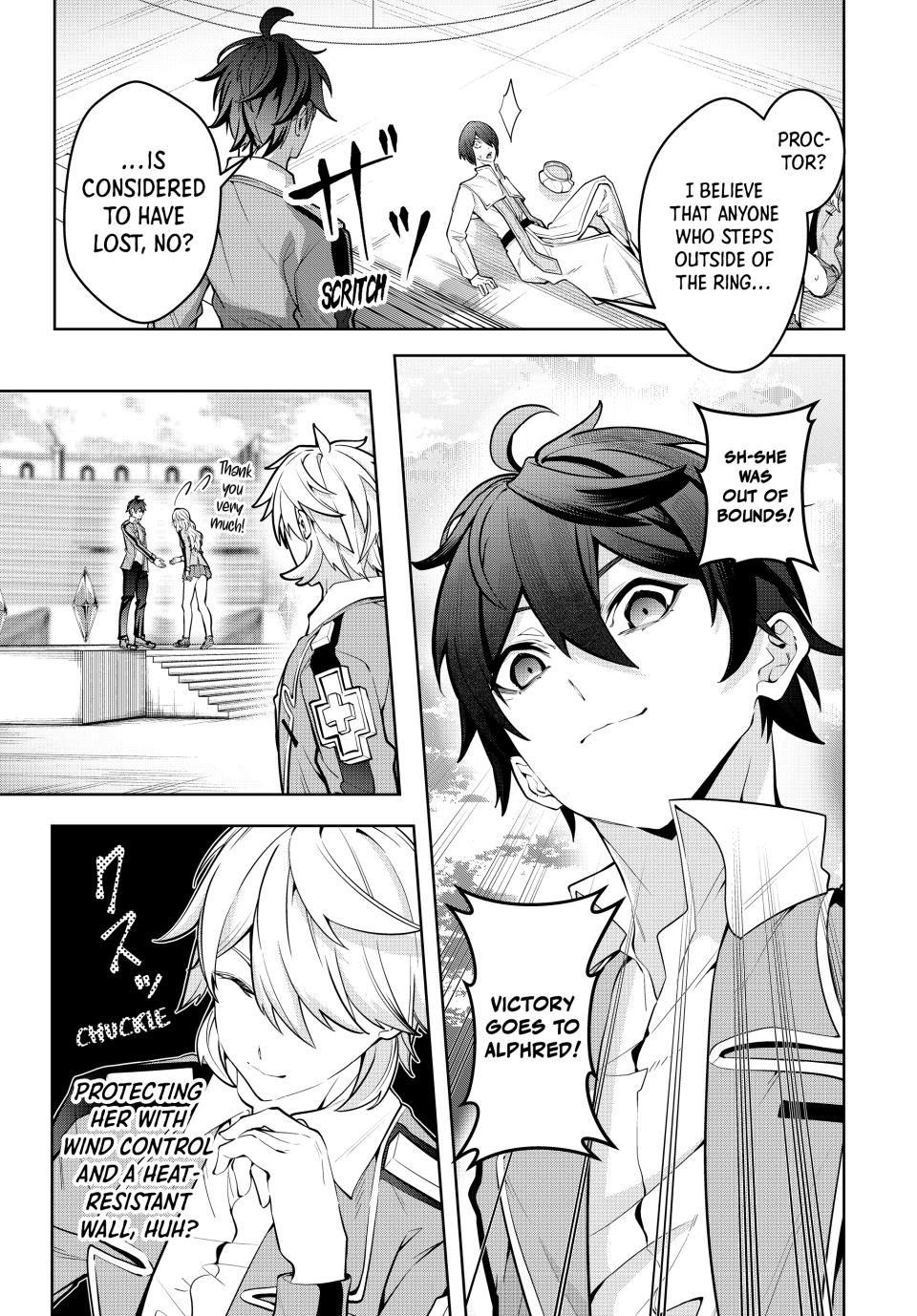 Master of the Magic Guild ~ Reborn and Starting Over Now for the Second Time at the Academy Chapter 19 page 15 - Chapter 19: Try and Challenge Me