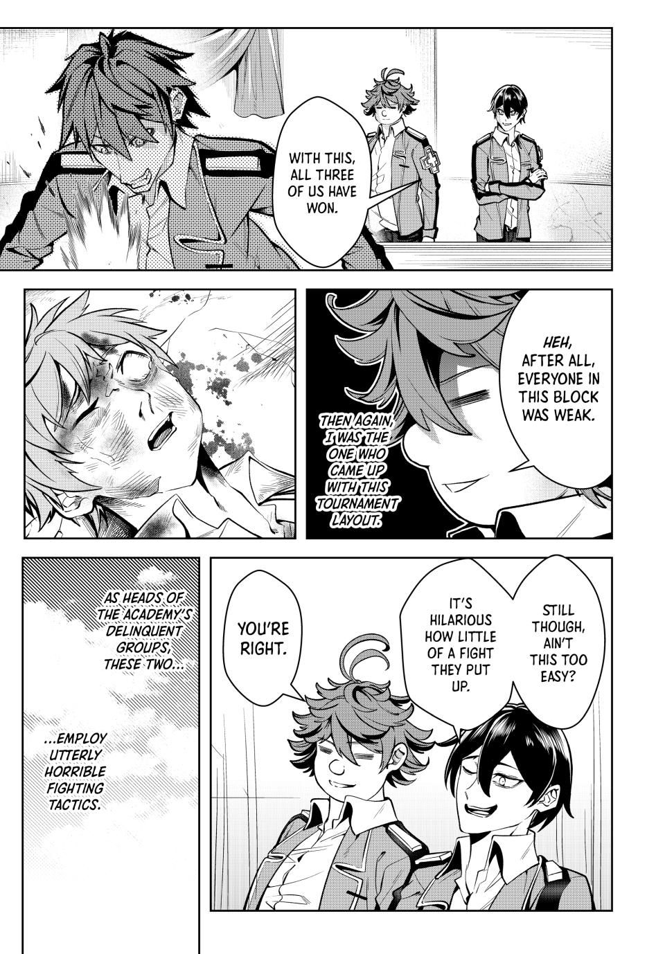 Master of the Magic Guild ~ Reborn and Starting Over Now for the Second Time at the Academy Chapter 19 page 3 - Chapter 19: Try and Challenge Me