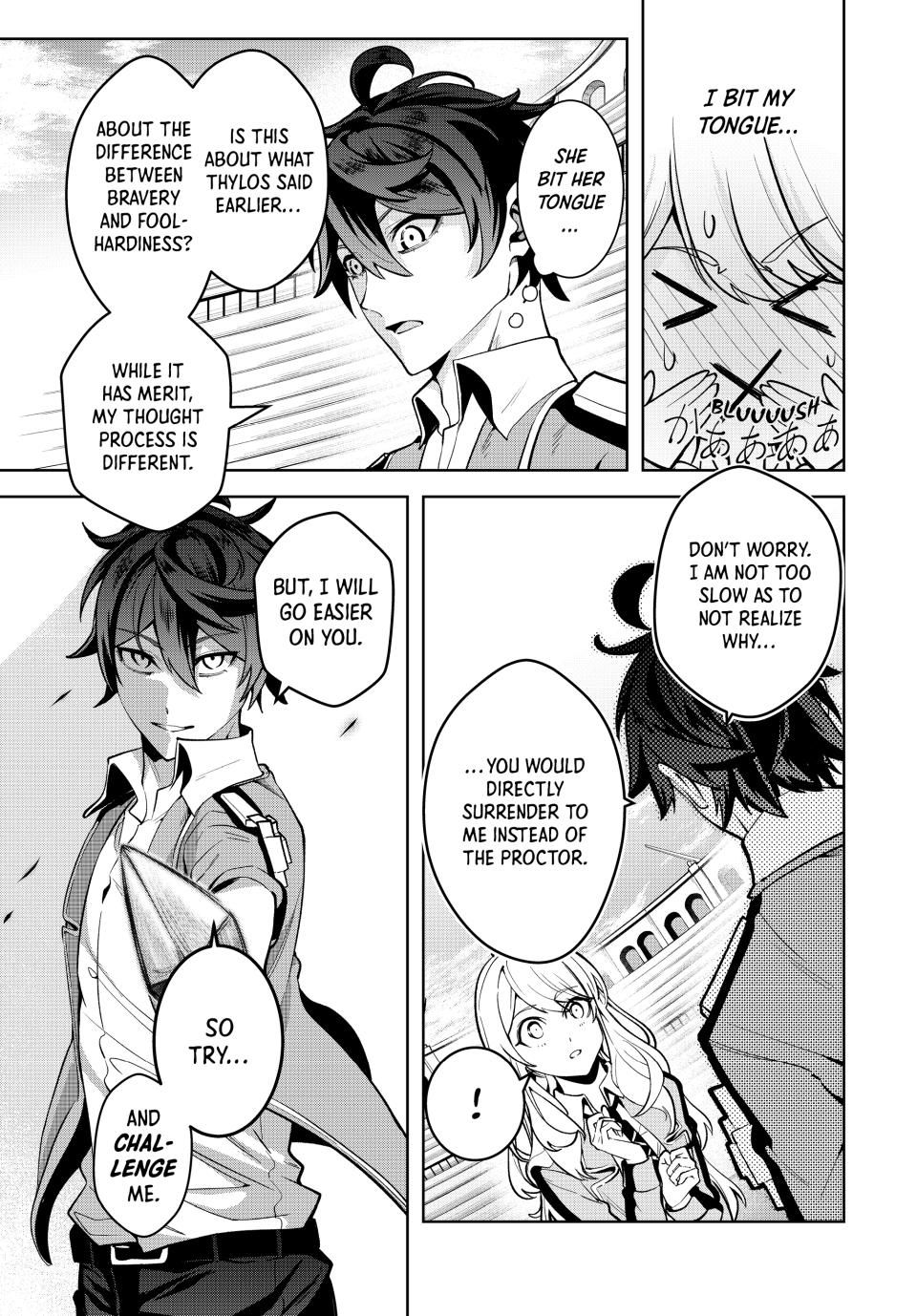 Master of the Magic Guild ~ Reborn and Starting Over Now for the Second Time at the Academy Chapter 19 page 9 - Chapter 19: Try and Challenge Me