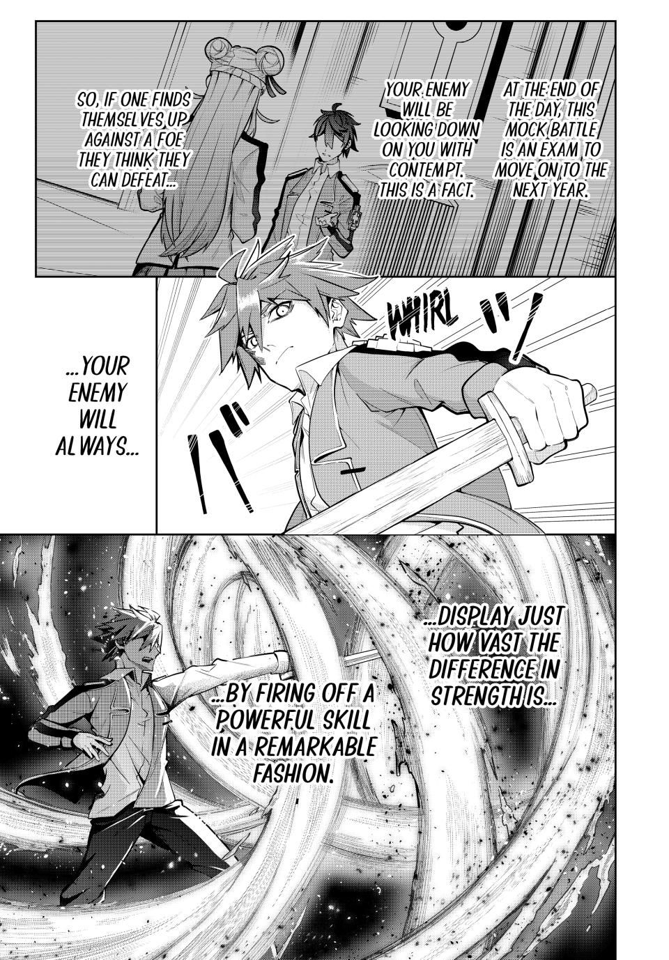 Master of the Magic Guild ~ Reborn and Starting Over Now for the Second Time at the Academy Chapter 20 page 3 - Chapter 20: Top Rank Versus Bottom Rank
