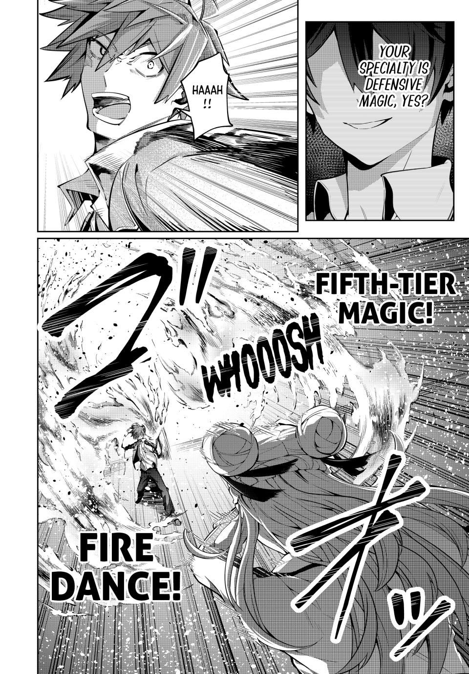 Master of the Magic Guild ~ Reborn and Starting Over Now for the Second Time at the Academy Chapter 20 page 4 - Chapter 20: Top Rank Versus Bottom Rank