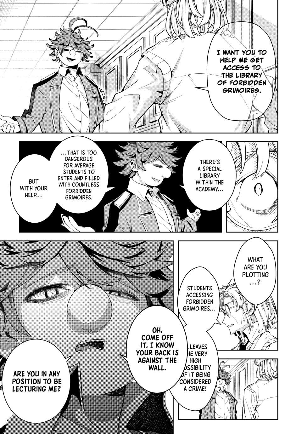 Master of the Magic Guild ~ Reborn and Starting Over Now for the Second Time at the Academy Chapter 22 page 13 - Chapter 22: Demon
