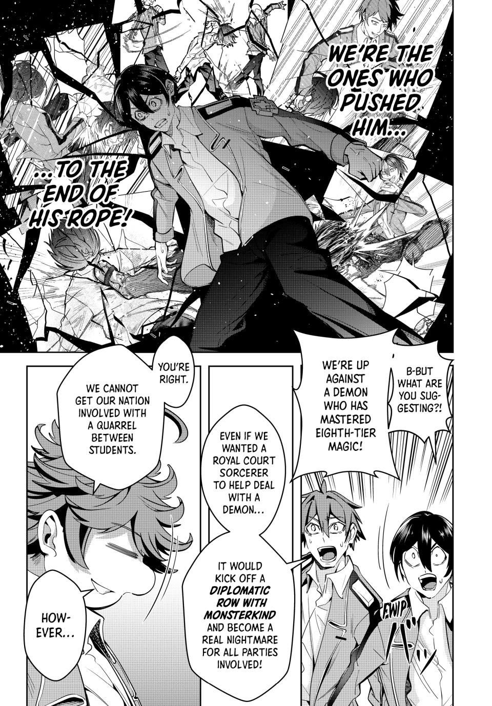 Master of the Magic Guild ~ Reborn and Starting Over Now for the Second Time at the Academy Chapter 22 page 17 - Chapter 22: Demon