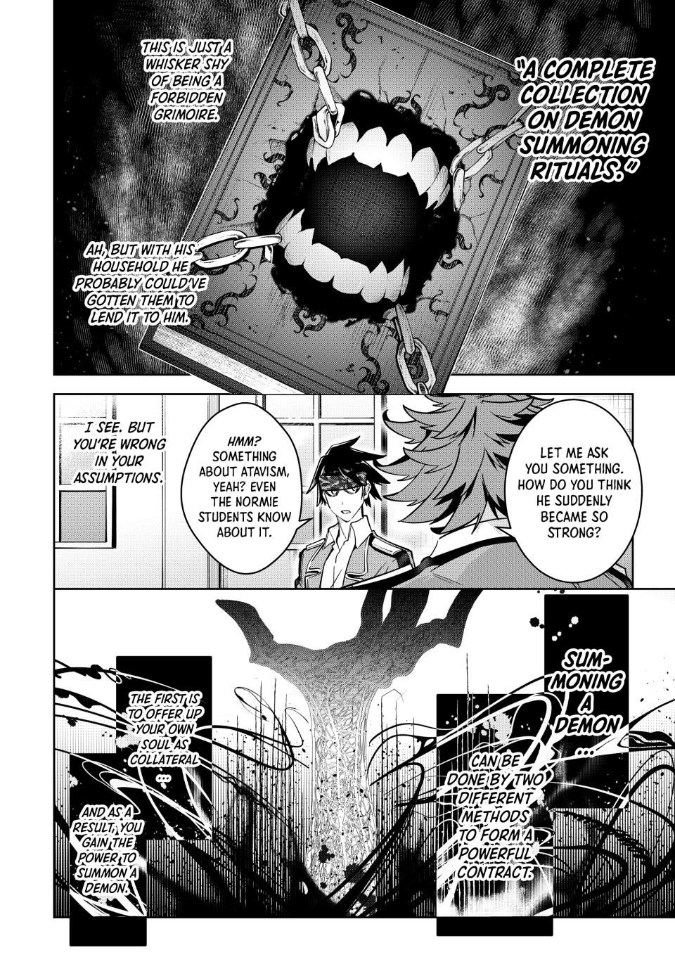 Master of the Magic Guild ~ Reborn and Starting Over Now for the Second Time at the Academy Chapter 22 page 4 - Chapter 22: Demon
