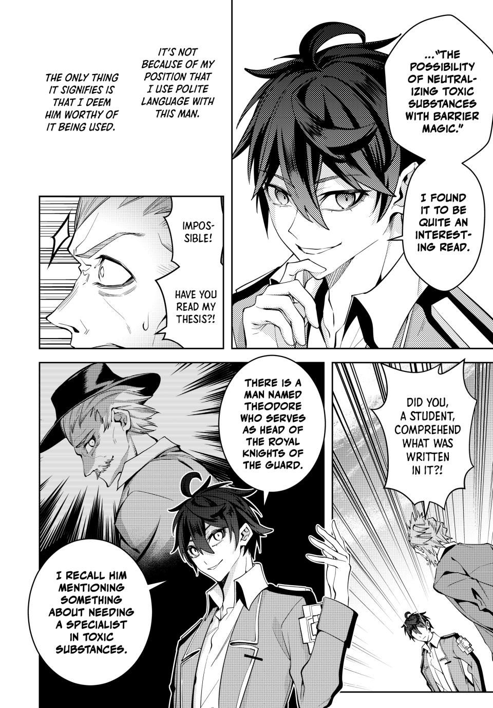 Master of the Magic Guild ~ Reborn and Starting Over Now for the Second Time at the Academy Chapter 30 page 12 - Chapter 30: Father and Son
