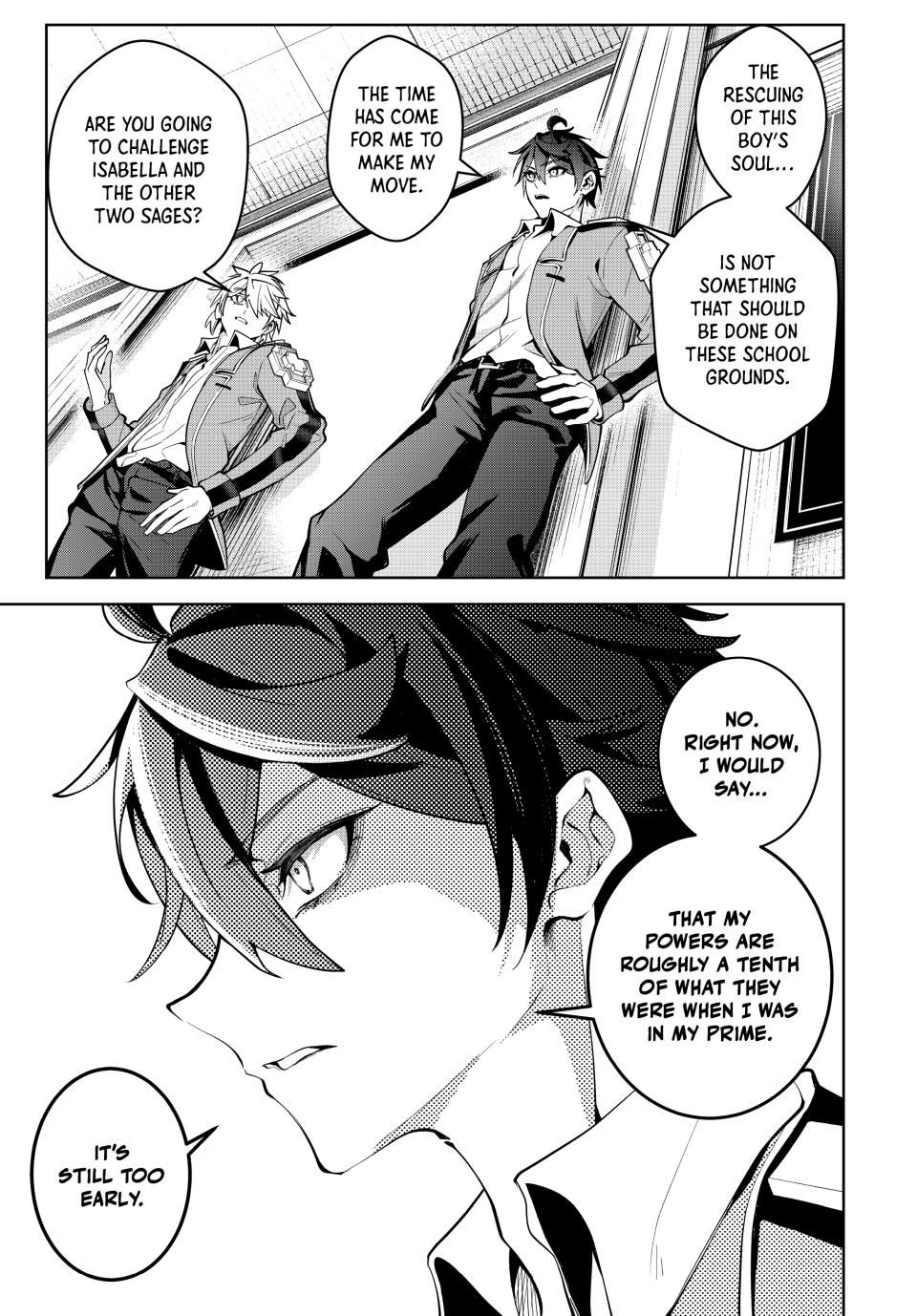 Master of the Magic Guild ~ Reborn and Starting Over Now for the Second Time at the Academy Chapter 31 page 13 - Chapter 31: Invitation