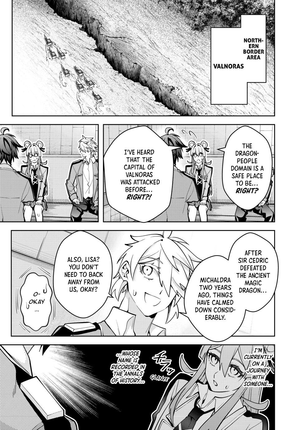Master of the Magic Guild ~ Reborn and Starting Over Now for the Second Time at the Academy Chapter 32 page 7 - Chapter 32: To the Village of Dragons
