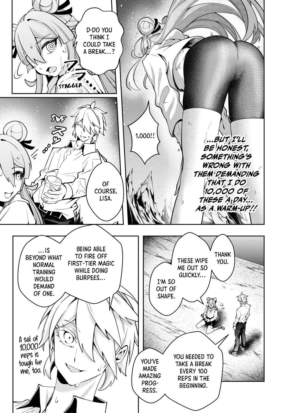 Master of the Magic Guild ~ Reborn and Starting Over Now for the Second Time at the Academy Chapter 33 page 5 - Chapter 33: Training