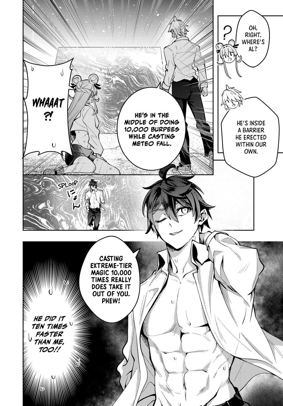 Master of the Magic Guild ~ Reborn and Starting Over Now for the Second Time at the Academy Chapter 33 page 6 - Chapter 33: Training