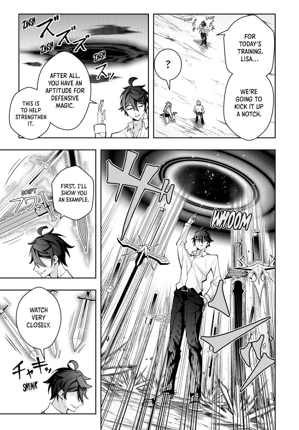 Master of the Magic Guild ~ Reborn and Starting Over Now for the Second Time at the Academy Chapter 33 page 7 - Chapter 33: Training