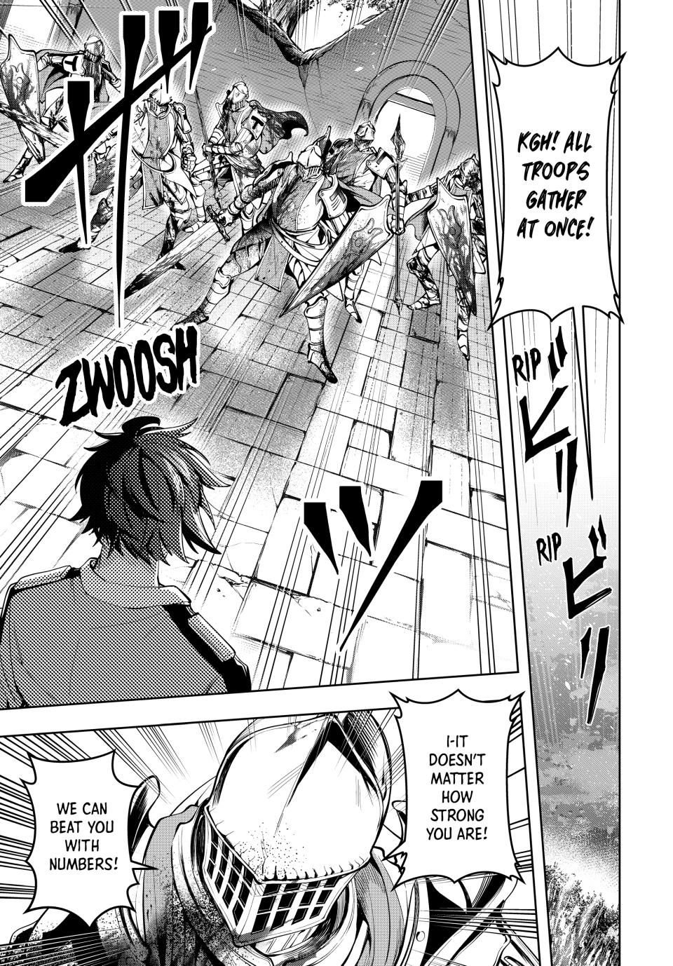Master of the Magic Guild ~ Reborn and Starting Over Now for the Second Time at the Academy Chapter 35 page 13 - Chapter 35: A Bloodbath on the Battlefield
