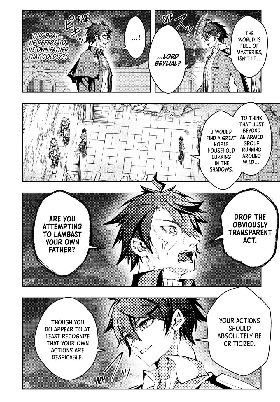 Master of the Magic Guild ~ Reborn and Starting Over Now for the Second Time at the Academy Chapter 36 page 6 - Chapter 36: The Foolish Parent & Pitiful Son