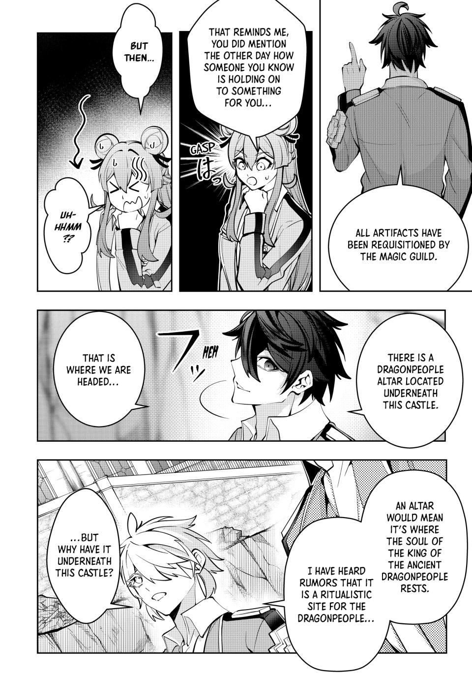 Master of the Magic Guild ~ Reborn and Starting Over Now for the Second Time at the Academy Chapter 37 page 10 - Chapter 37: Sacred Land