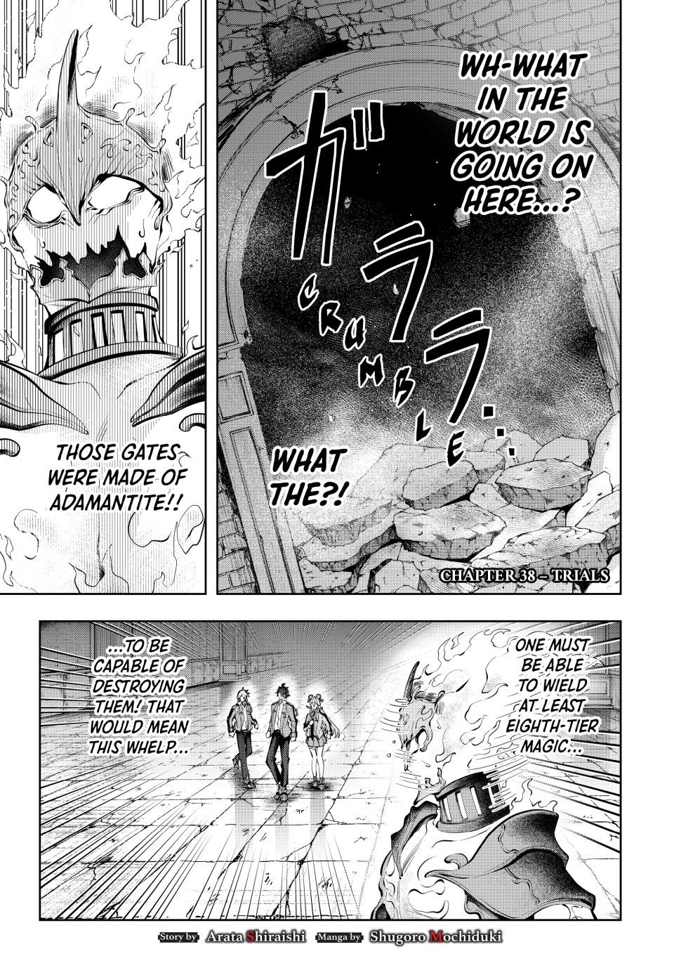 Master of the Magic Guild ~ Reborn and Starting Over Now for the Second Time at the Academy Chapter 38 page 1 - Chapter 38: Trials