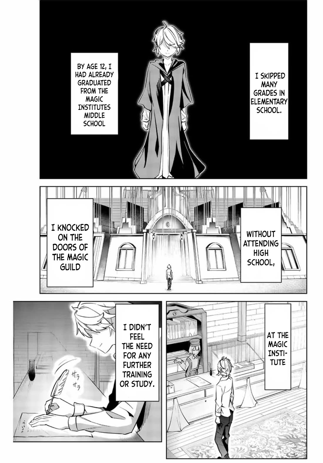 Master of the Magic Guild ~ Reborn and Starting Over Now for the Second Time at the Academy Chapter 4 page 5 - Chapter 4: Cyrus Taylor