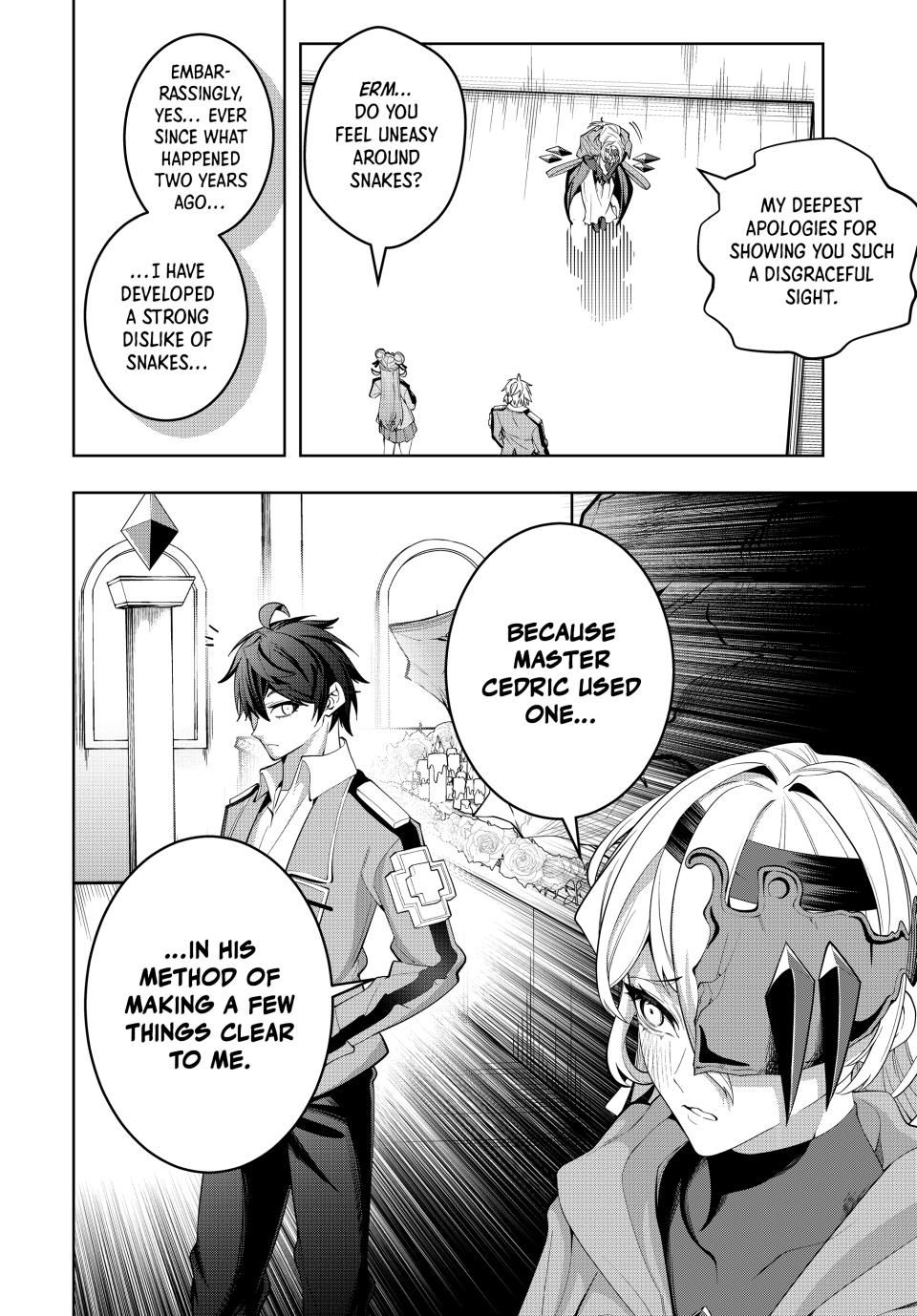 Master of the Magic Guild ~ Reborn and Starting Over Now for the Second Time at the Academy Chapter 40 page 4 - Chapter 40: The Dragon, the Snake, and the Light