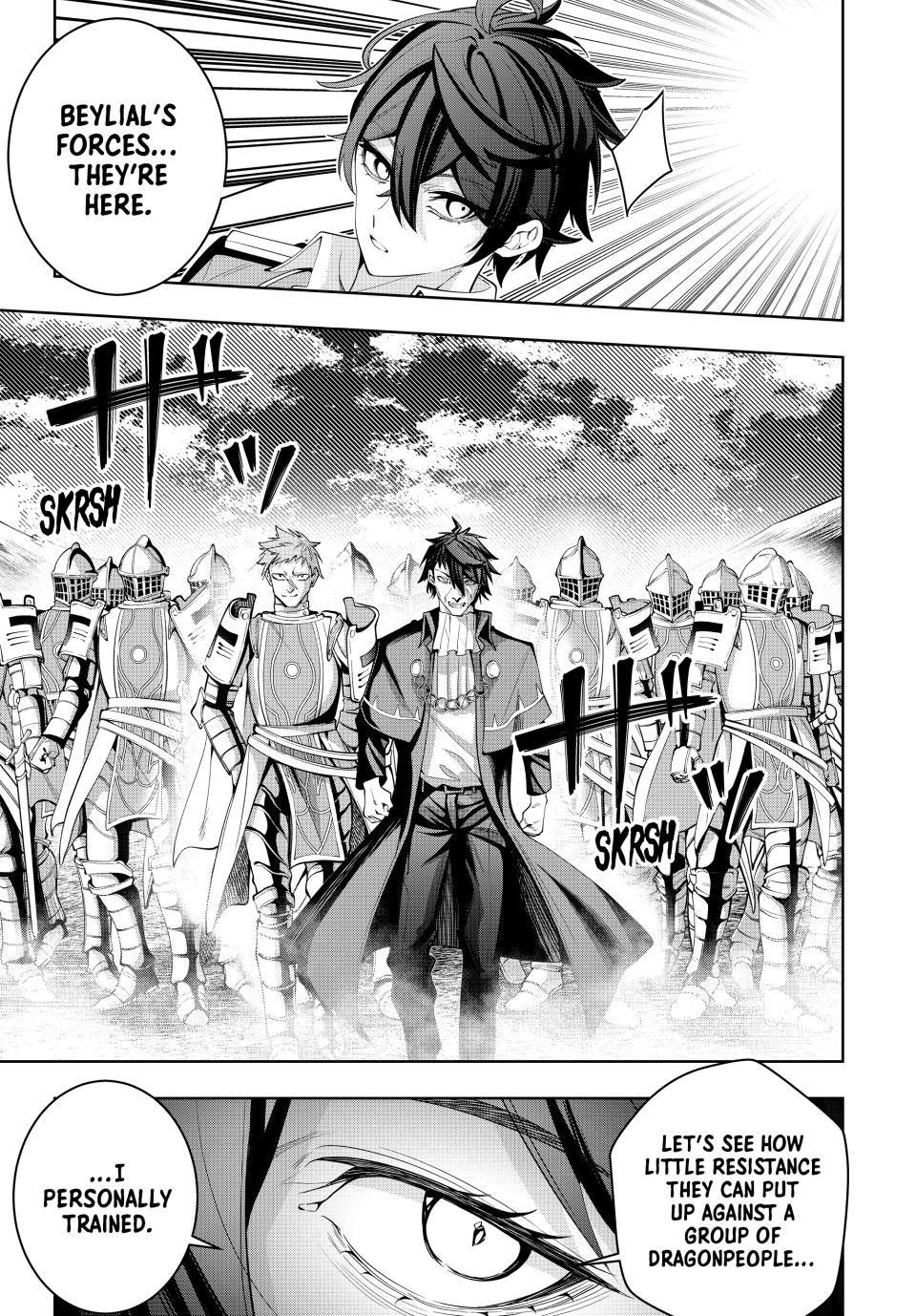 Master of the Magic Guild ~ Reborn and Starting Over Now for the Second Time at the Academy Chapter 42 page 9 - Chapter 42: The Signal of War