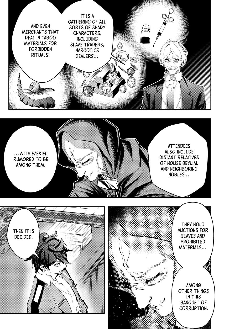 Master of the Magic Guild ~ Reborn and Starting Over Now for the Second Time at the Academy Chapter 51 page 19 - Chapter 51: Family Head's Duty