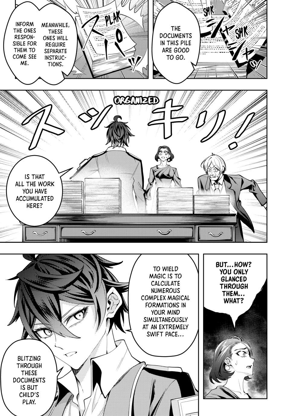 Master of the Magic Guild ~ Reborn and Starting Over Now for the Second Time at the Academy Chapter 51 page 5 - Chapter 51: Family Head's Duty