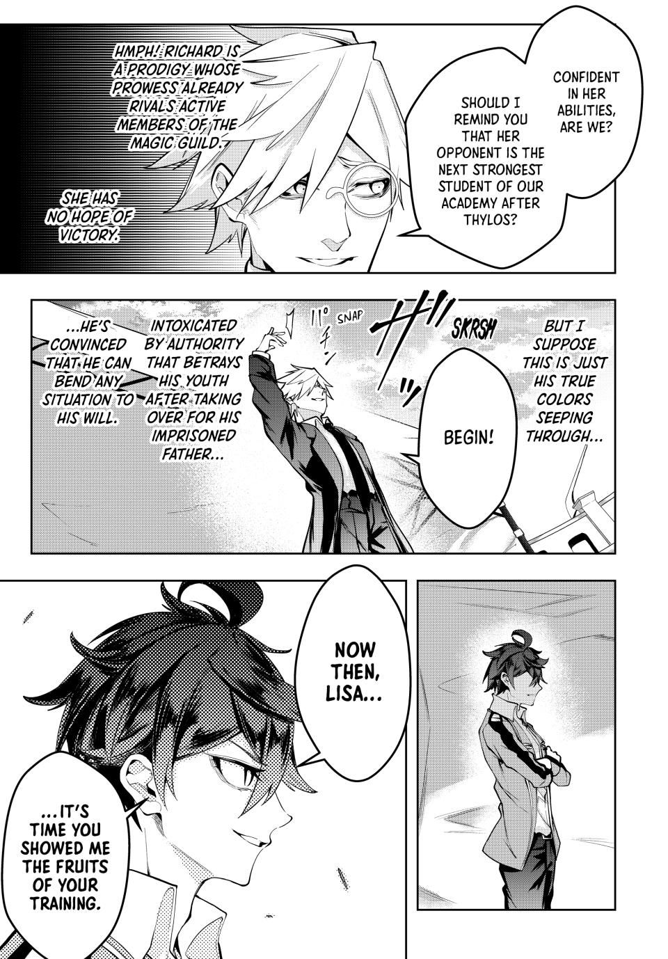 Master of the Magic Guild ~ Reborn and Starting Over Now for the Second Time at the Academy Chapter 52 page 15 - Chapter 52: I Didn't Sign Up for This!