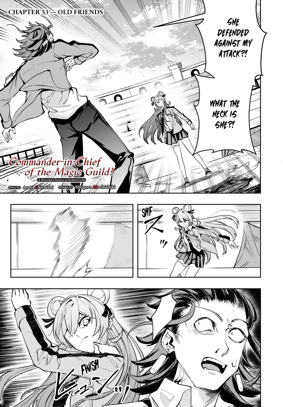 Master of the Magic Guild ~ Reborn and Starting Over Now for the Second Time at the Academy Chapter 53 page 1 - Chapter 53: Old Friends