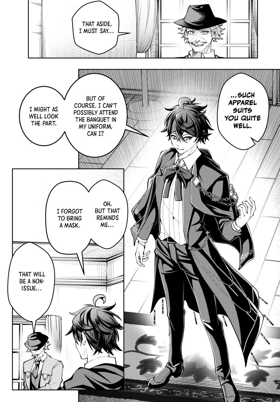Master of the Magic Guild ~ Reborn and Starting Over Now for the Second Time at the Academy Chapter 54 page 17 - Chapter 54: Masks