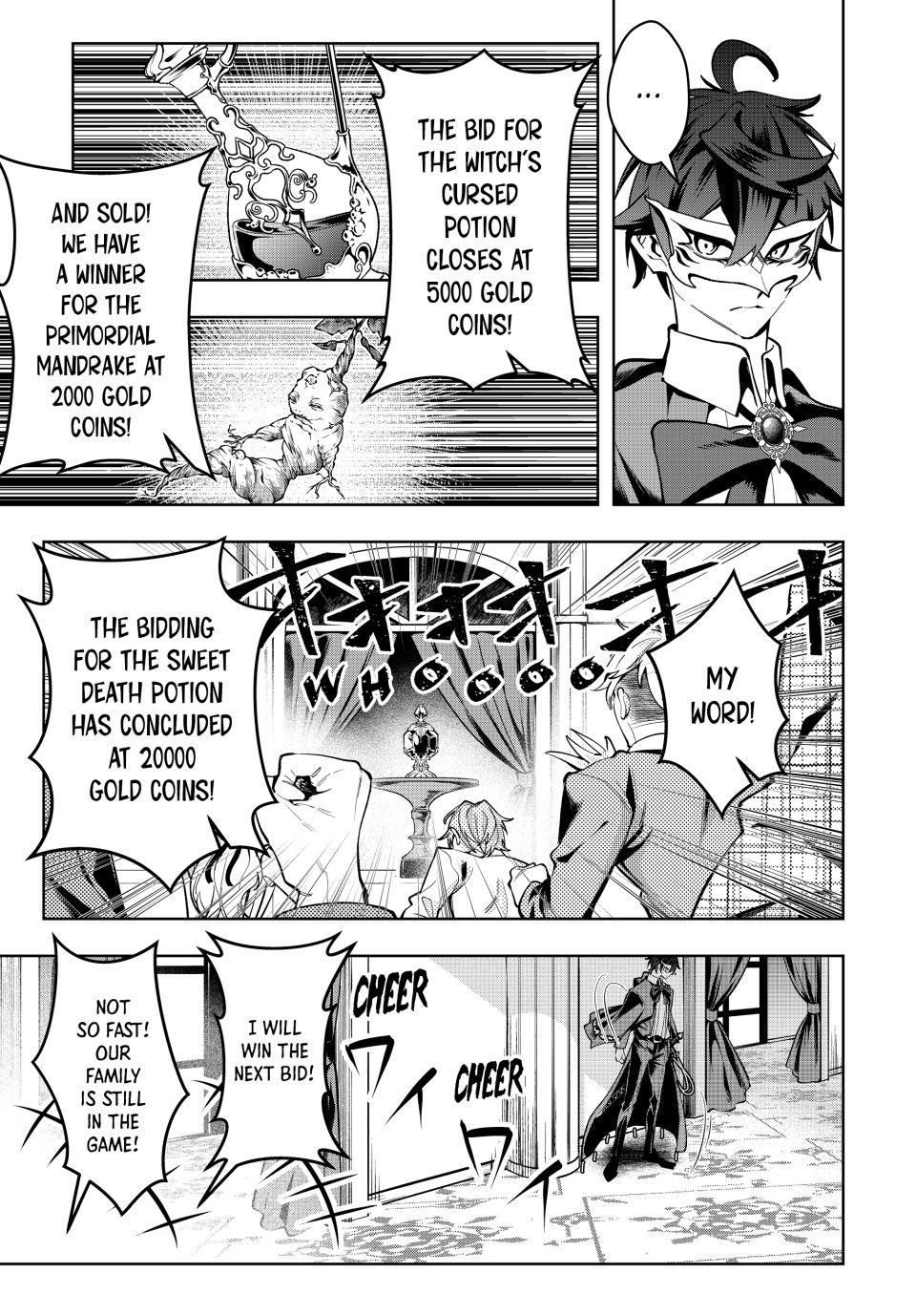 Master of the Magic Guild ~ Reborn and Starting Over Now for the Second Time at the Academy Chapter 57 page 15 - Chapter 57: The Auction