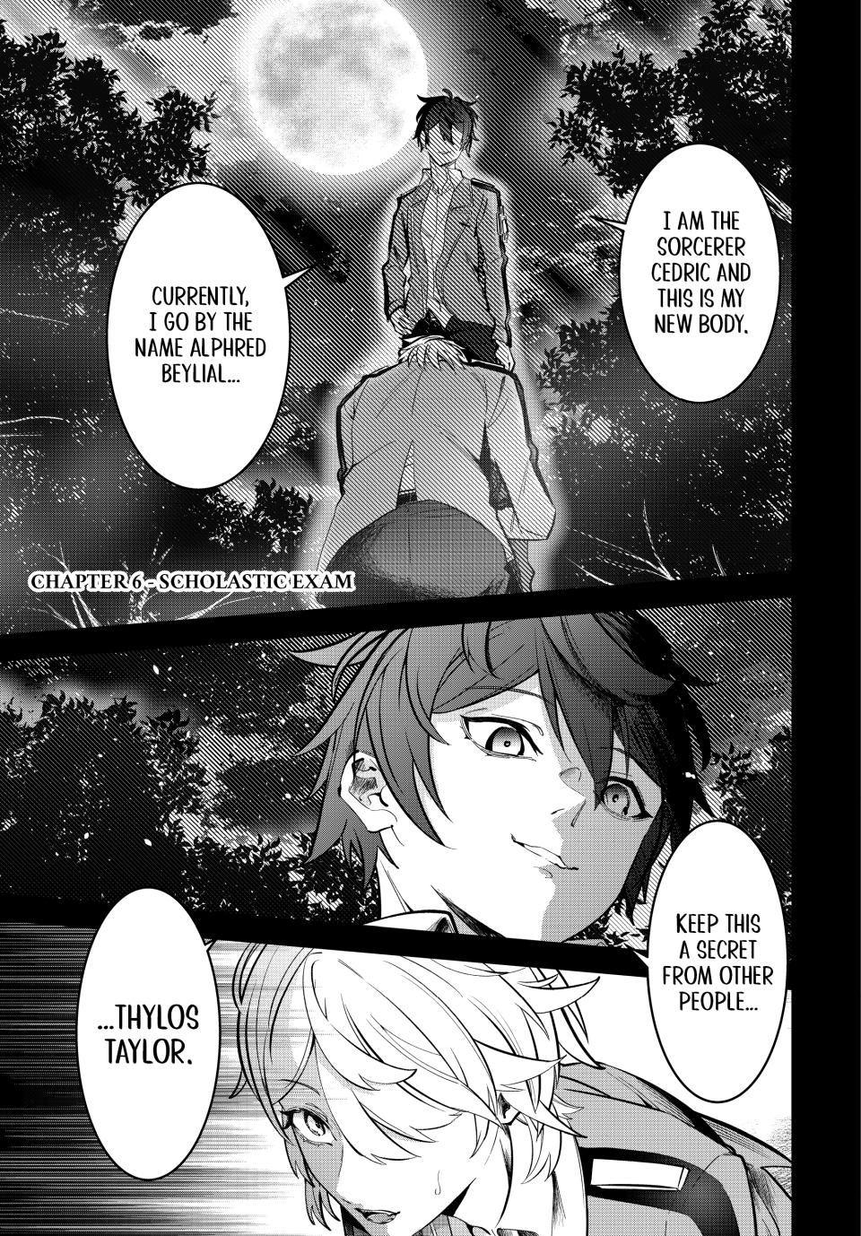 Master of the Magic Guild ~ Reborn and Starting Over Now for the Second Time at the Academy Chapter 6 page 1 - Chapter 6: Scholastic Exam
