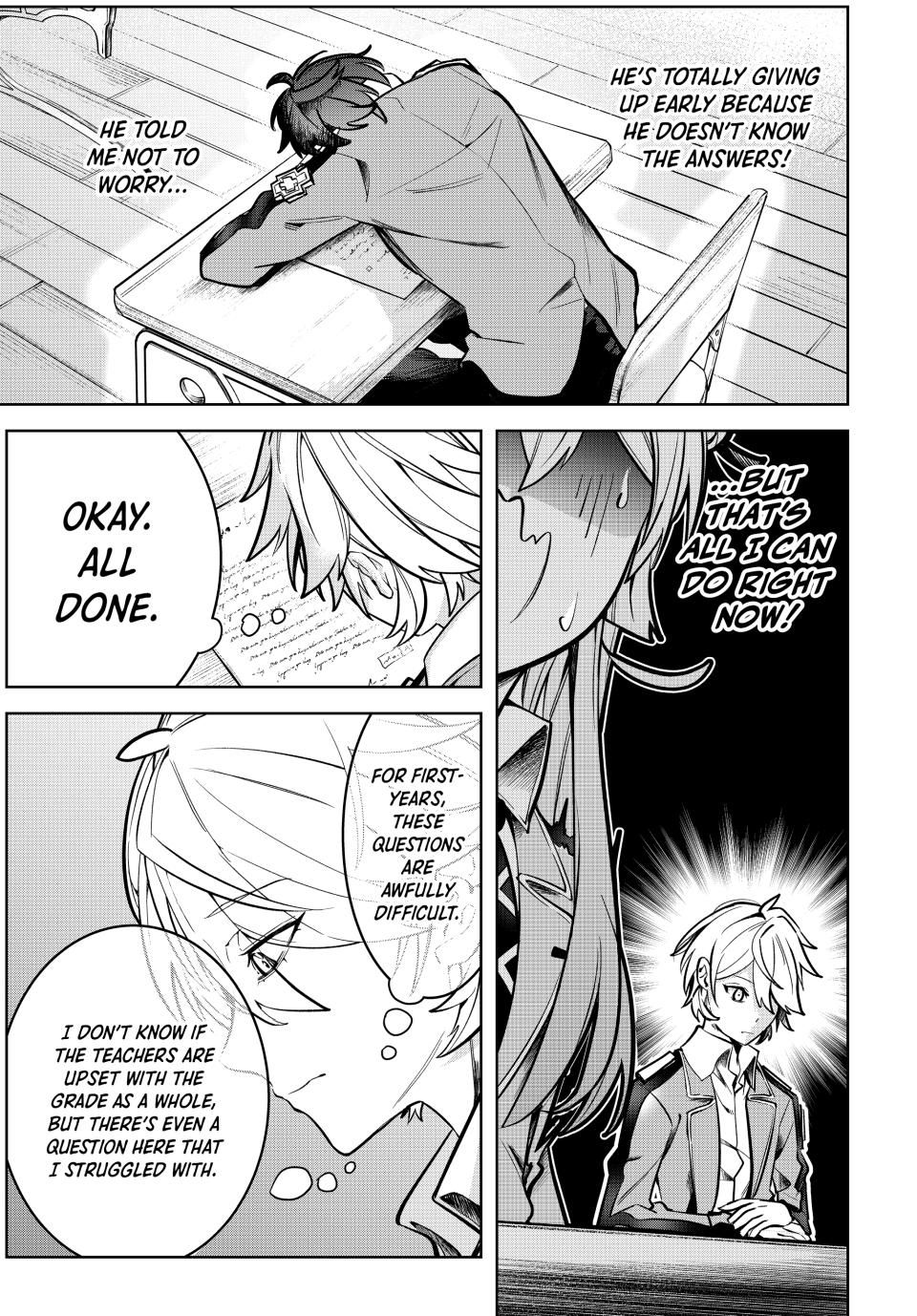 Master of the Magic Guild ~ Reborn and Starting Over Now for the Second Time at the Academy Chapter 6 page 11 - Chapter 6: Scholastic Exam