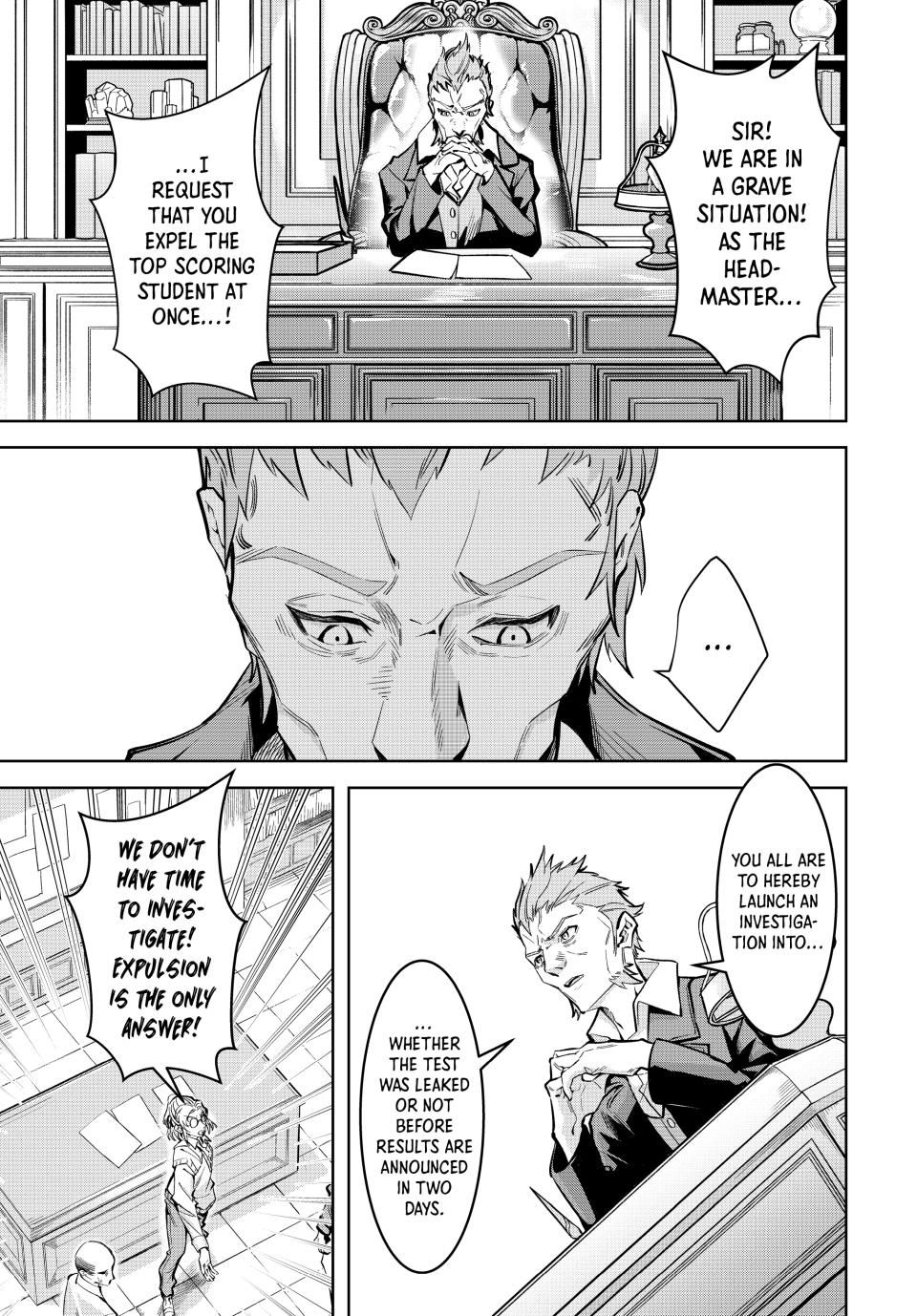 Master of the Magic Guild ~ Reborn and Starting Over Now for the Second Time at the Academy Chapter 6 page 15 - Chapter 6: Scholastic Exam