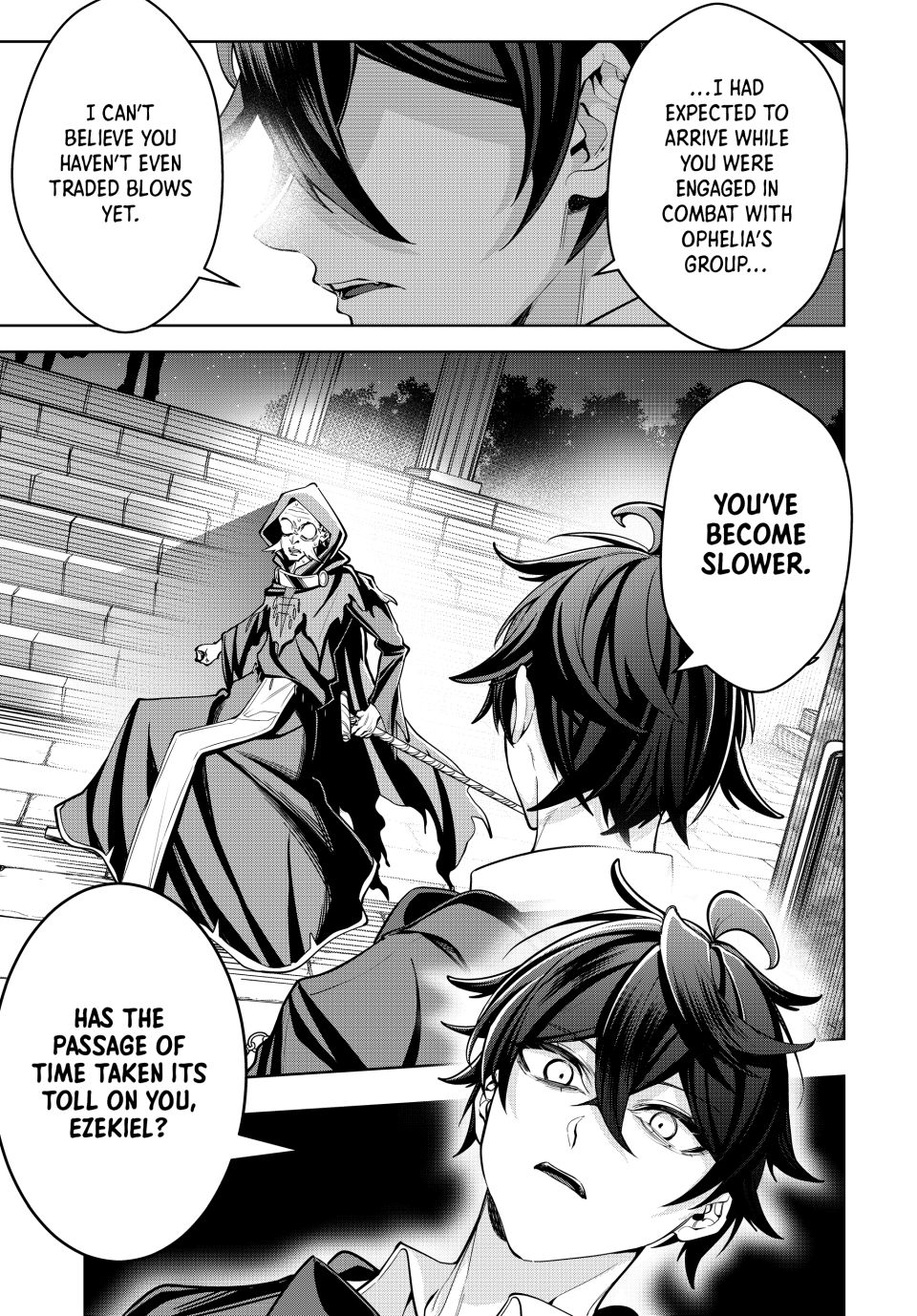 Master of the Magic Guild ~ Reborn and Starting Over Now for the Second Time at the Academy Chapter 63 page 3 - Chapter 63: Ezekiel's End