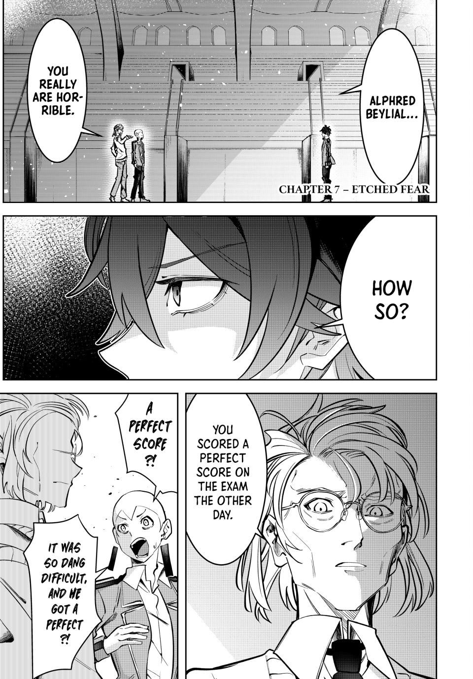 Master of the Magic Guild ~ Reborn and Starting Over Now for the Second Time at the Academy Chapter 7 page 1 - Chapter 7: Etched Fear
