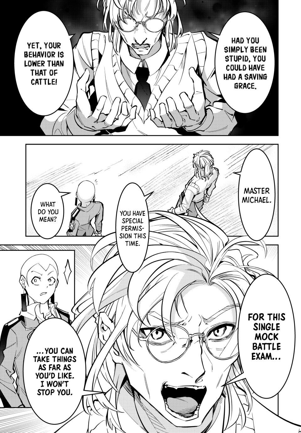 Master of the Magic Guild ~ Reborn and Starting Over Now for the Second Time at the Academy Chapter 7 page 3 - Chapter 7: Etched Fear