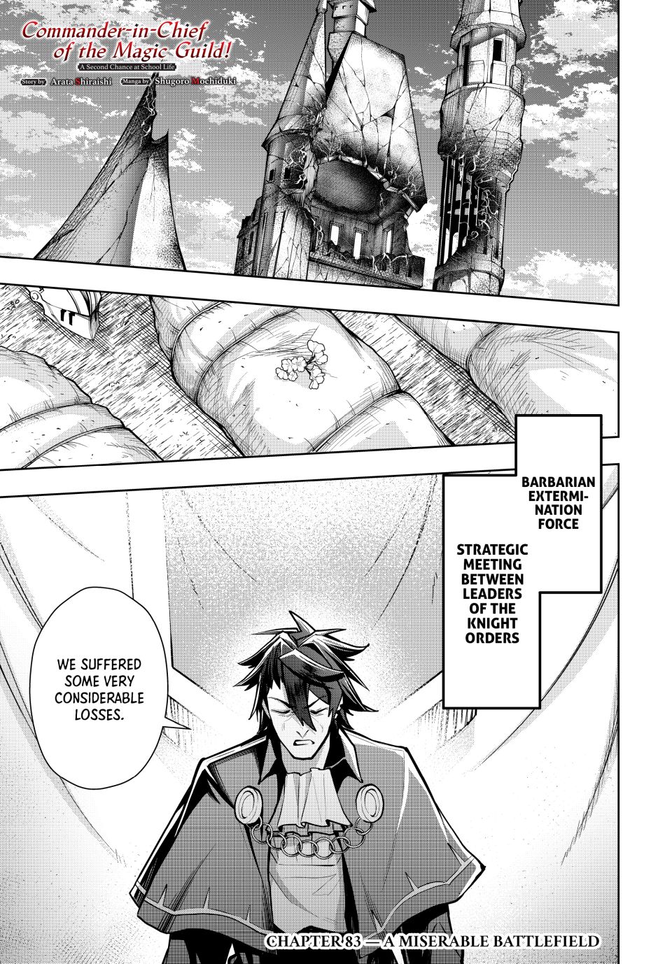 Master of the Magic Guild ~ Reborn and Starting Over Now for the Second Time at the Academy Chapter 83 page 1 - Chapter 83