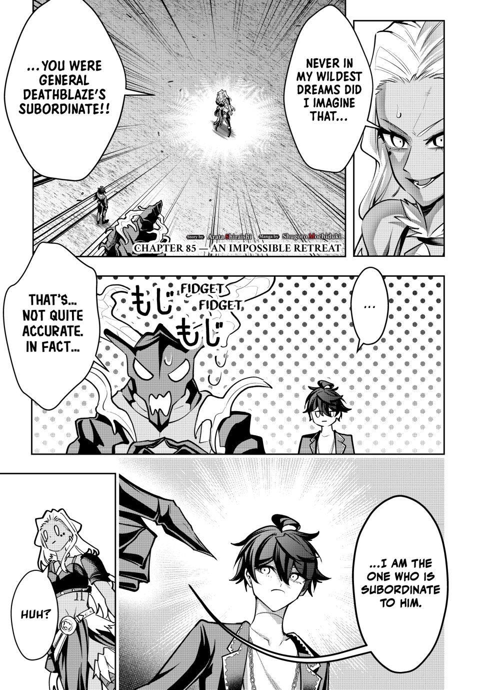 Master of the Magic Guild ~ Reborn and Starting Over Now for the Second Time at the Academy Chapter 85 page 1 - Chapter 85