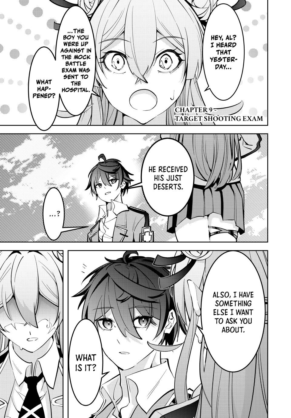 Master of the Magic Guild ~ Reborn and Starting Over Now for the Second Time at the Academy Chapter 9 page 1 - Chapter 9: Target Shooting Exam