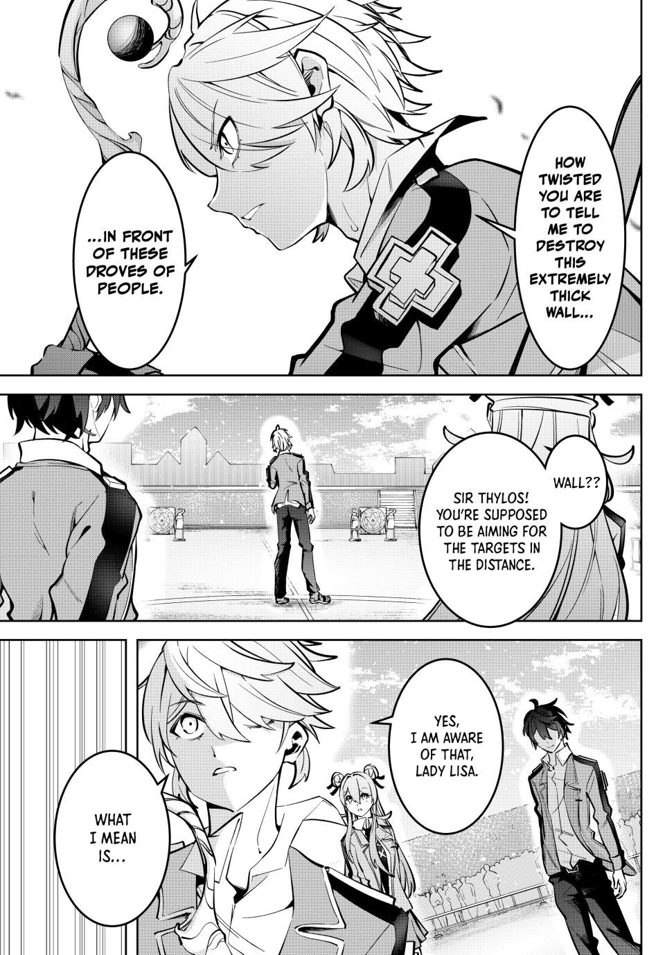 Master of the Magic Guild ~ Reborn and Starting Over Now for the Second Time at the Academy Chapter 9 page 12 - Chapter 9: Target Shooting Exam