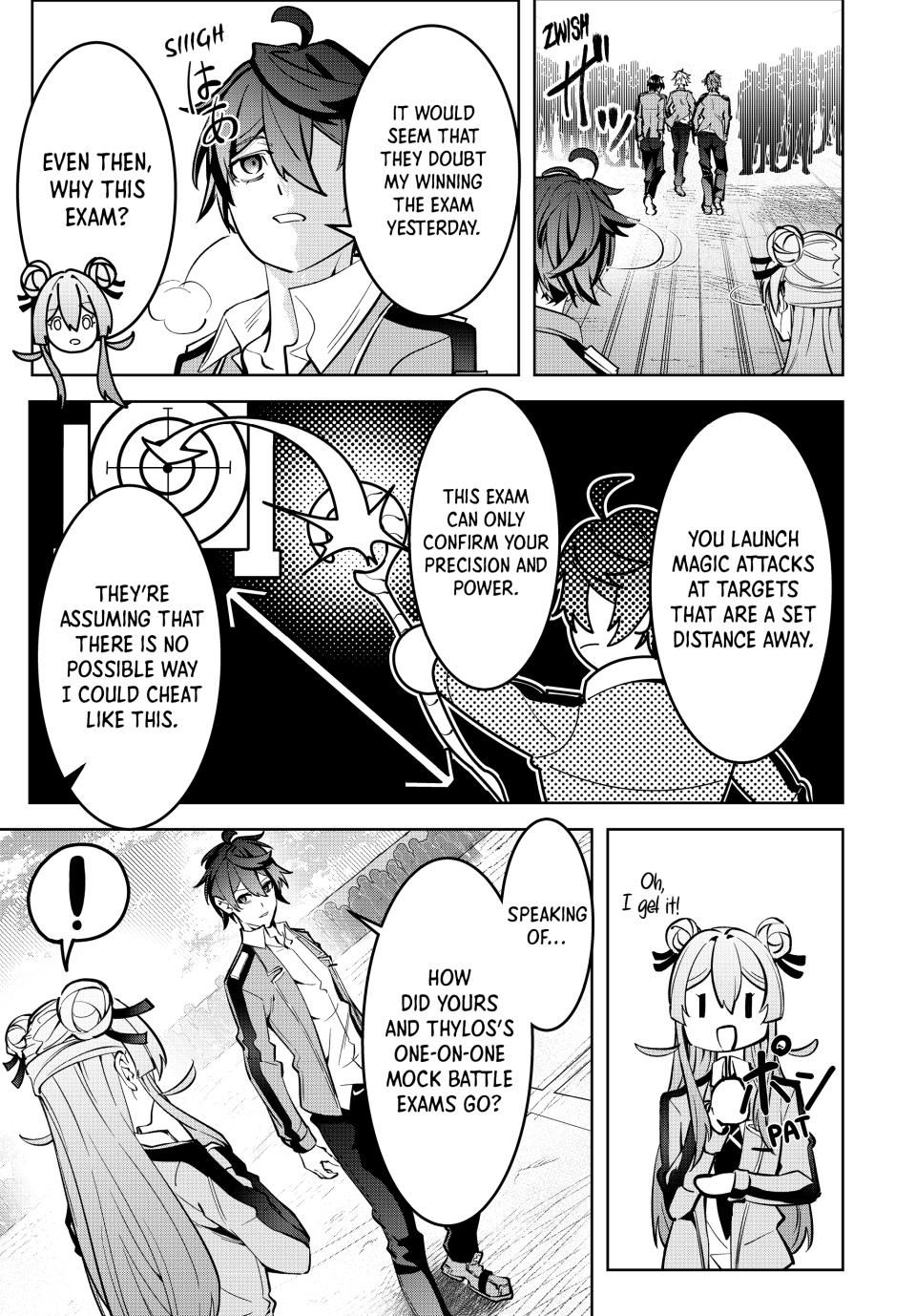 Master of the Magic Guild ~ Reborn and Starting Over Now for the Second Time at the Academy Chapter 9 page 5 - Chapter 9: Target Shooting Exam