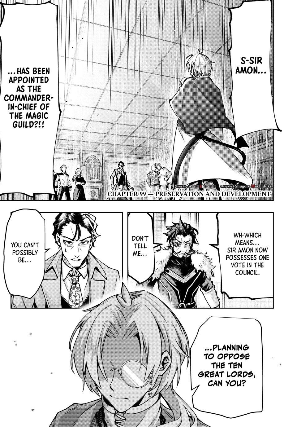 Master of the Magic Guild ~ Reborn and Starting Over Now for the Second Time at the Academy Chapter 99 page 1 - Chapter 99