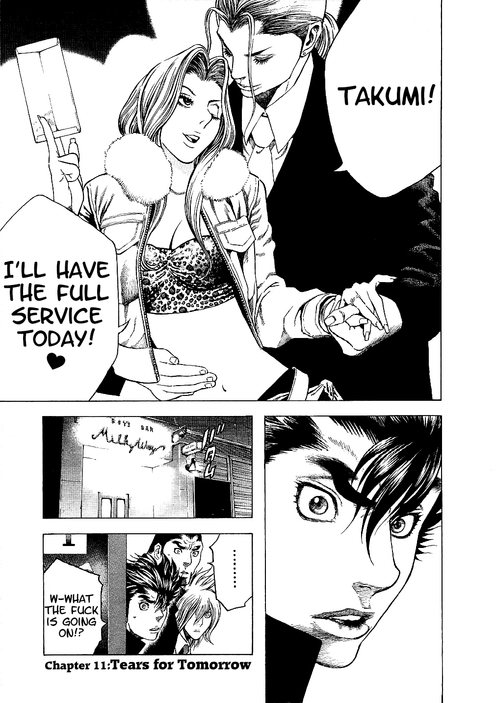 Masuraou Chapter 11 page 1 - Chapter 11: Tears for Tomorrow