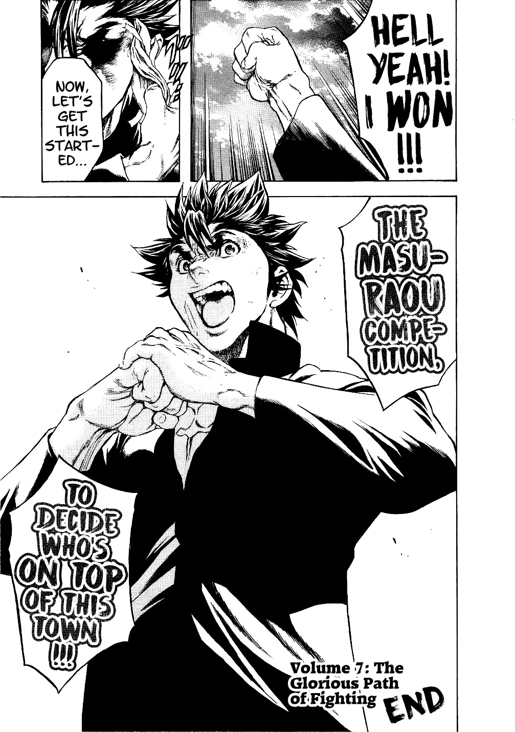 Masuraou Chapter 71 page 19 - Chapter 71: The Glorious Path of Fighting!! [END]