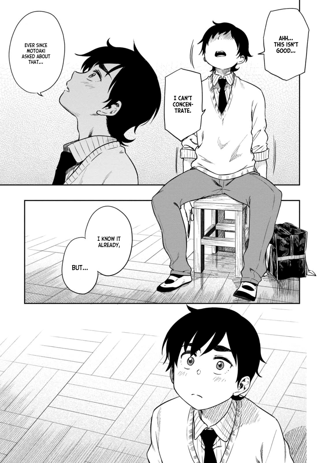 Mata, Kataomou Chapter 6 page 23 - Chapter 6: Uncomfortable Feeling
