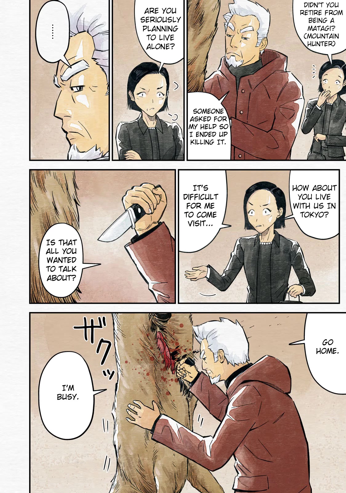 Matagi Gunner Chapter 1 page 4 - Chapter 1: Headshot From the Land of the North