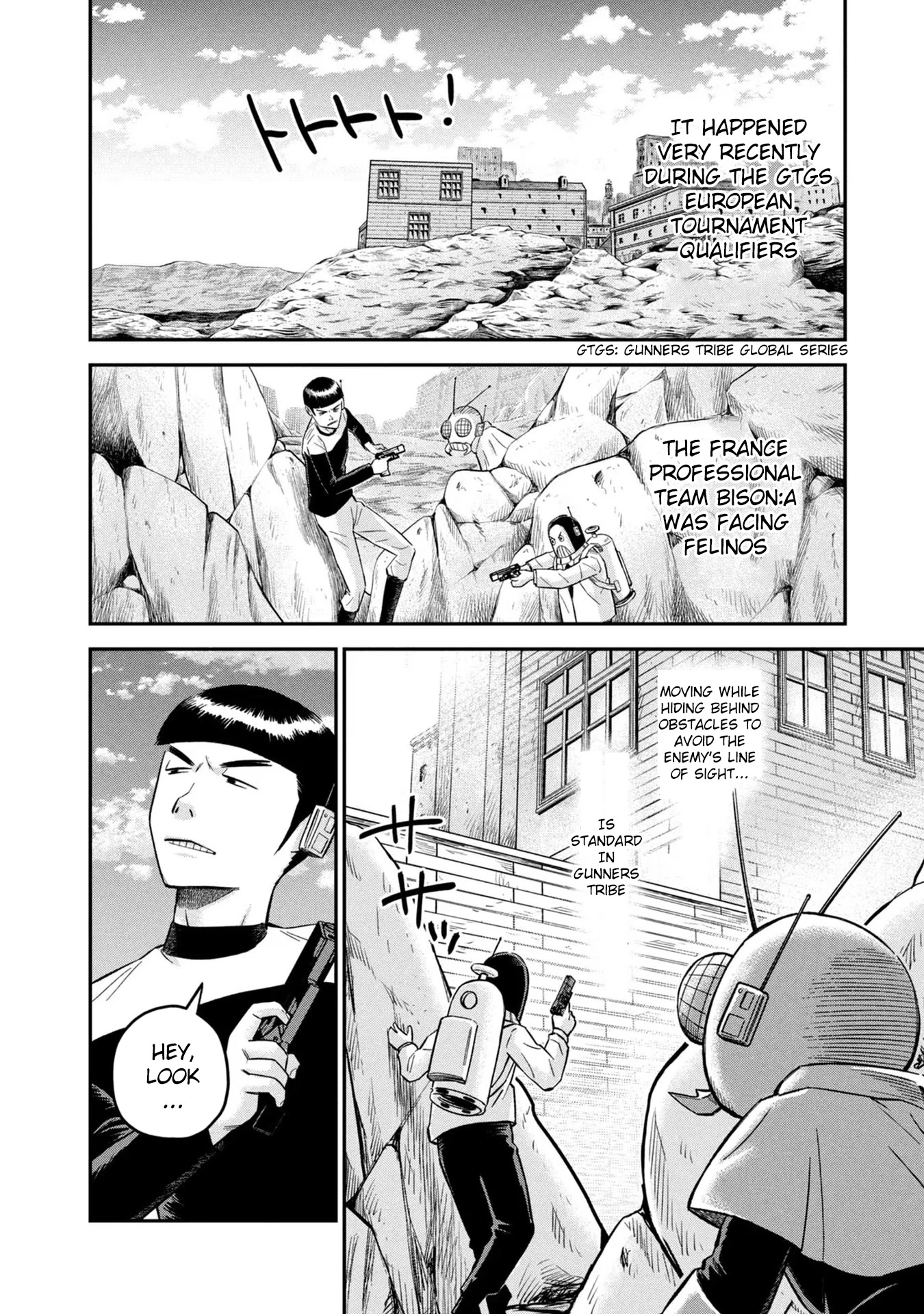 Matagi Gunner Chapter 12 page 4 - Chapter 12: Invincible Formation