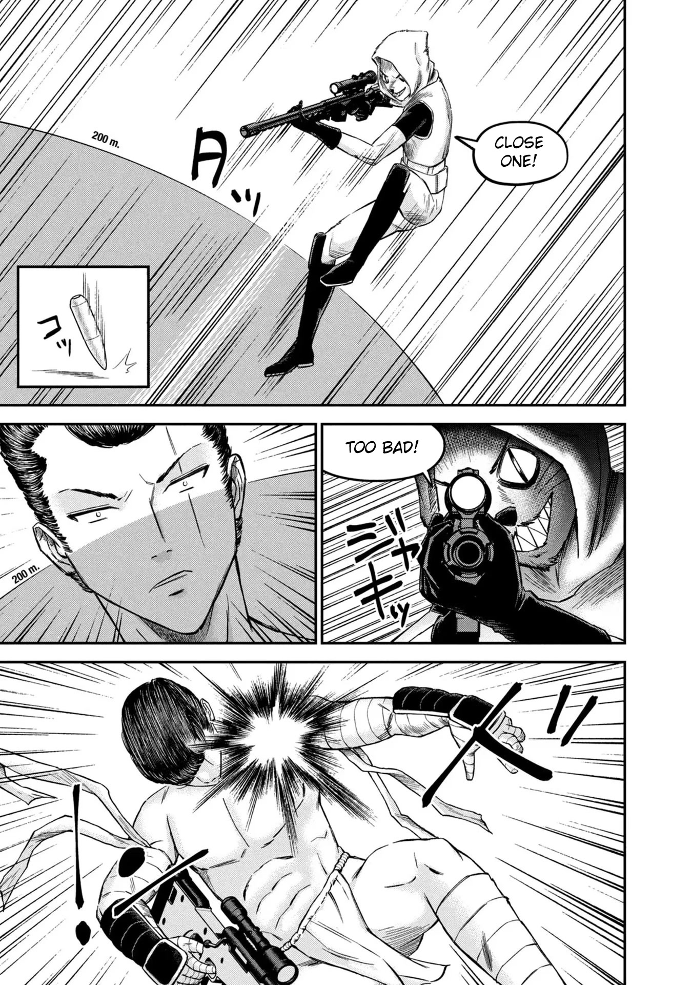 Matagi Gunner Chapter 13 page 13 - Chapter 13: Spanish Sniper