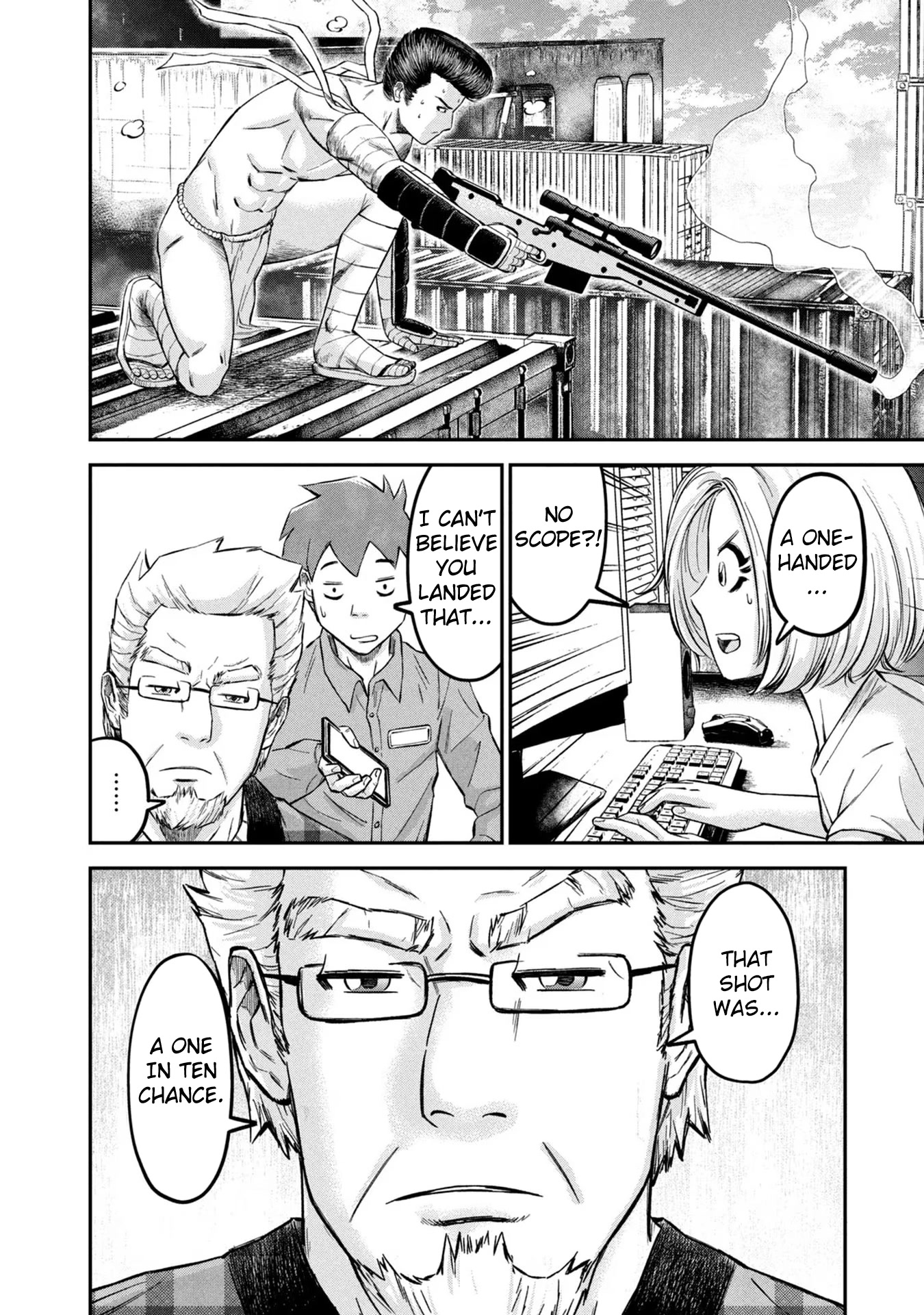 Matagi Gunner Chapter 14 page 4 - Chapter 14: Yamano Quit His Job, You Know