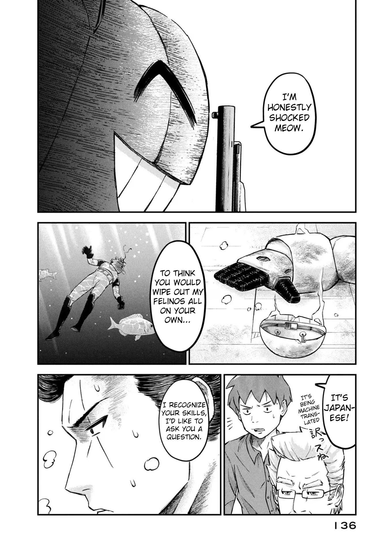 Matagi Gunner Chapter 14 page 8 - Chapter 14: Yamano Quit His Job, You Know