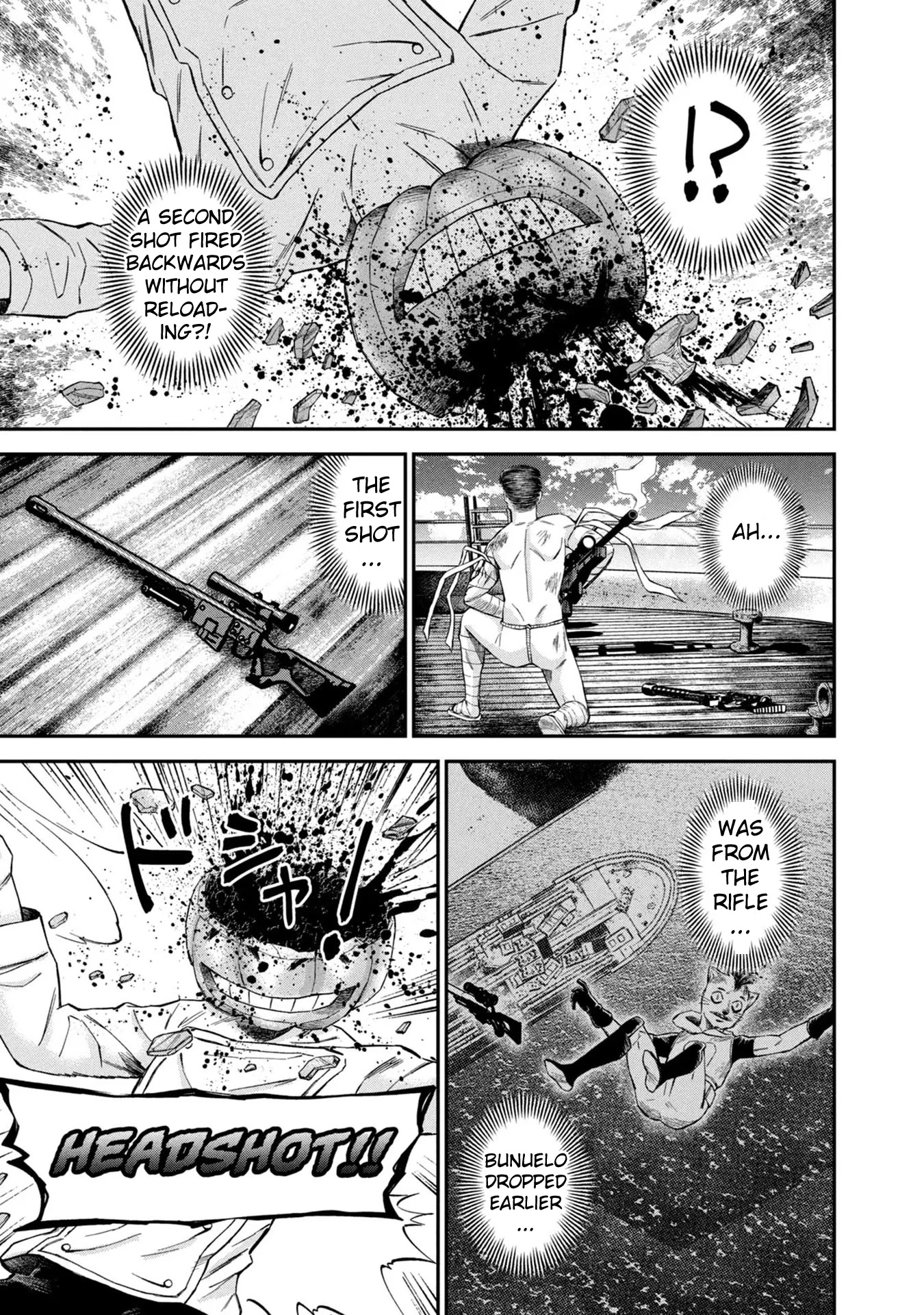 Matagi Gunner Chapter 15 page 11 - Chapter 15: Too Fast for the Eyes to Follow